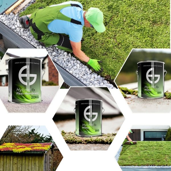 Liquid Roofing Kits EverGreen Hybrid GRP - GreenComposites